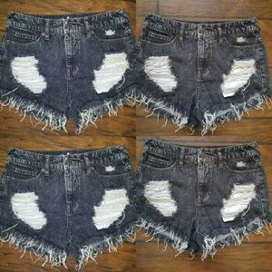 High rise short shorts NWOT