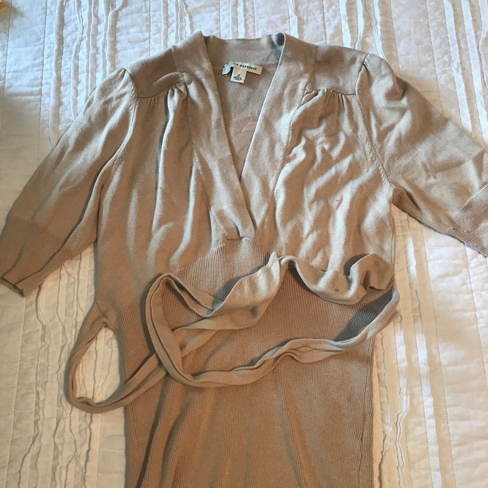Mocha Banana Republic Sweater Tee