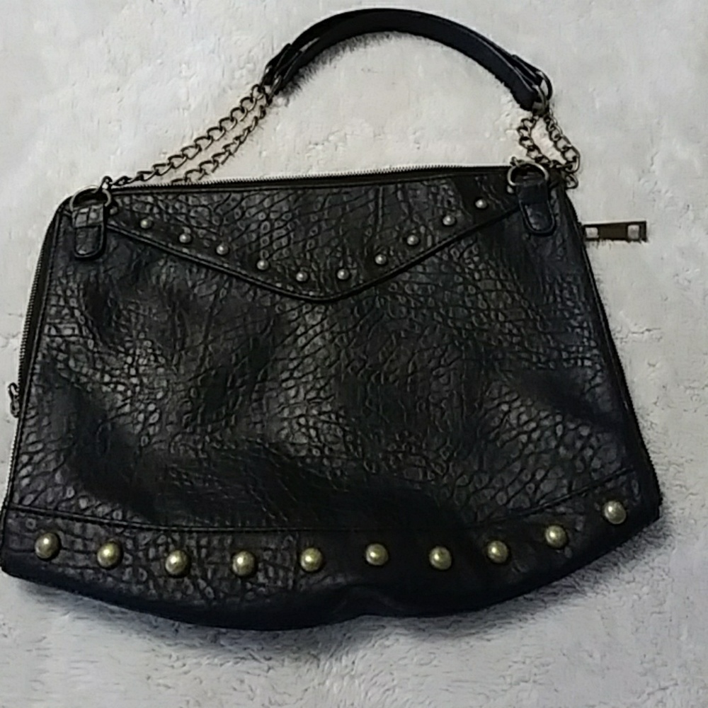 Studded handbag