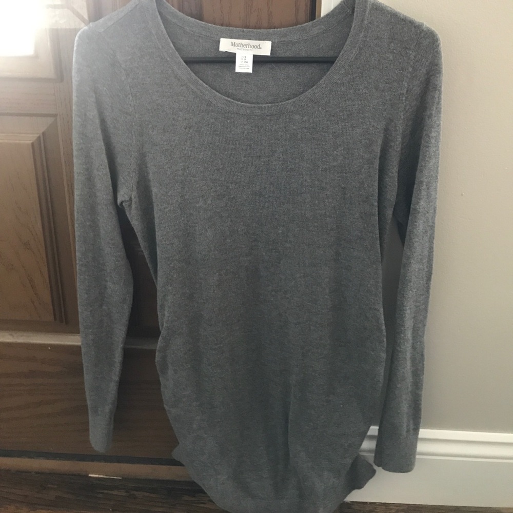 Motherhood Maternity gray sweater