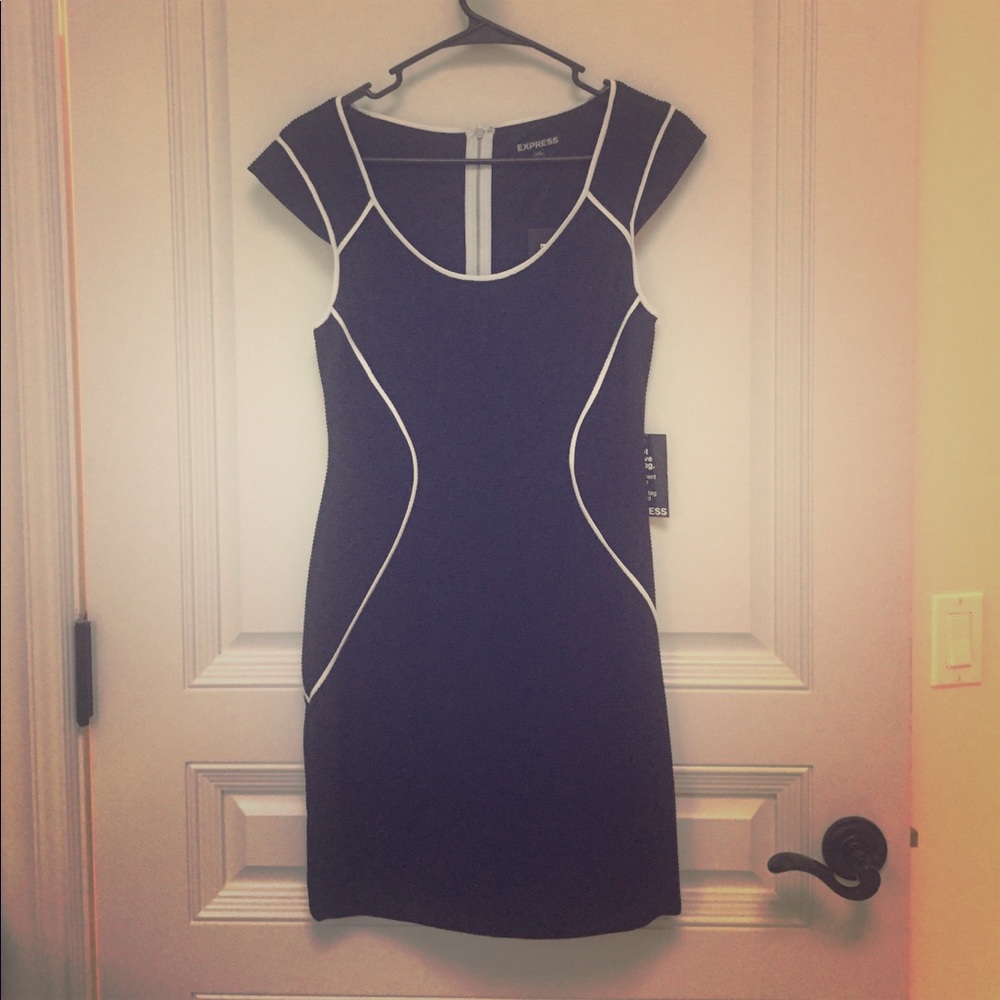 Express black dress