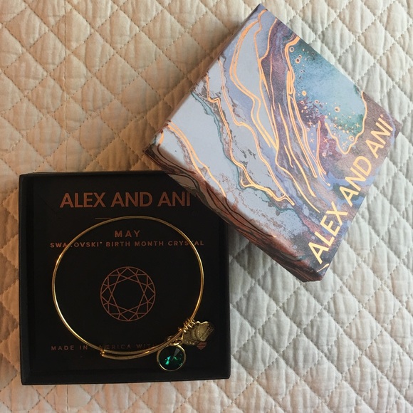 Alex and Ani birthstone charm bracelet - Picture 2 of 2