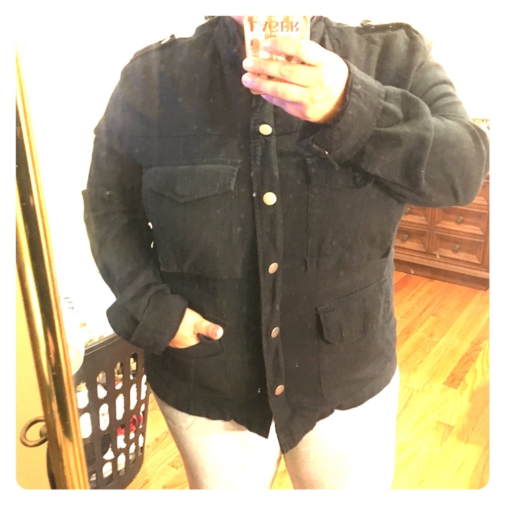 Black lightweight jacket XL