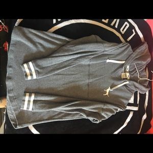 Vs pink varsity hoodie