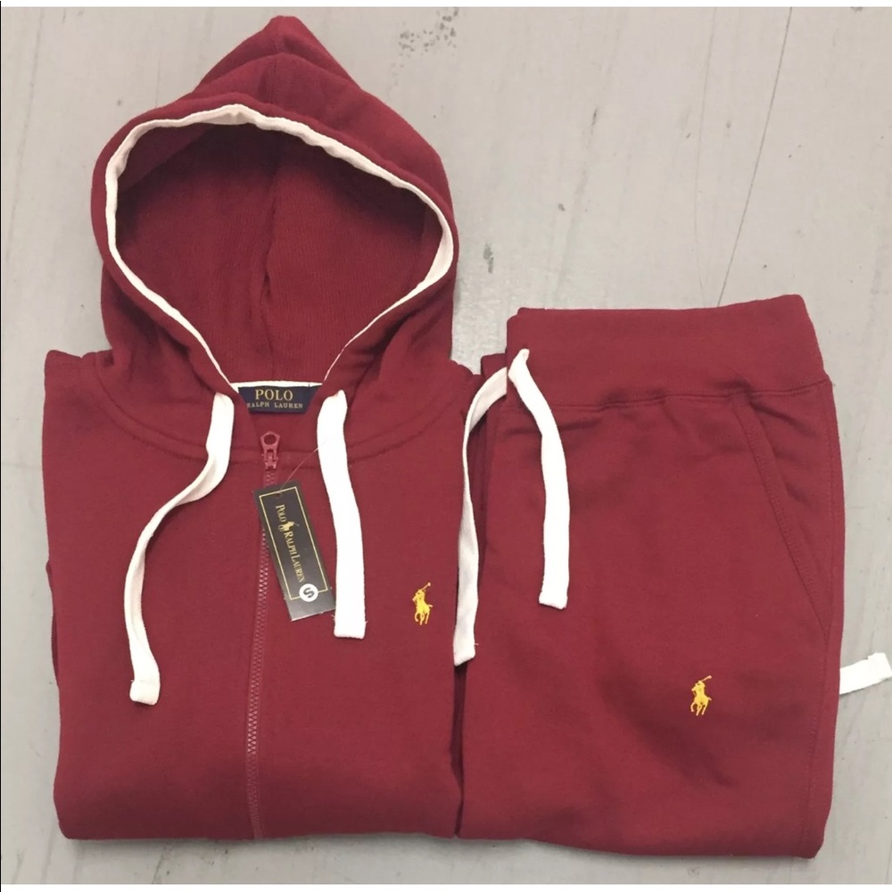 Ralph Lauren polo sweat suit men