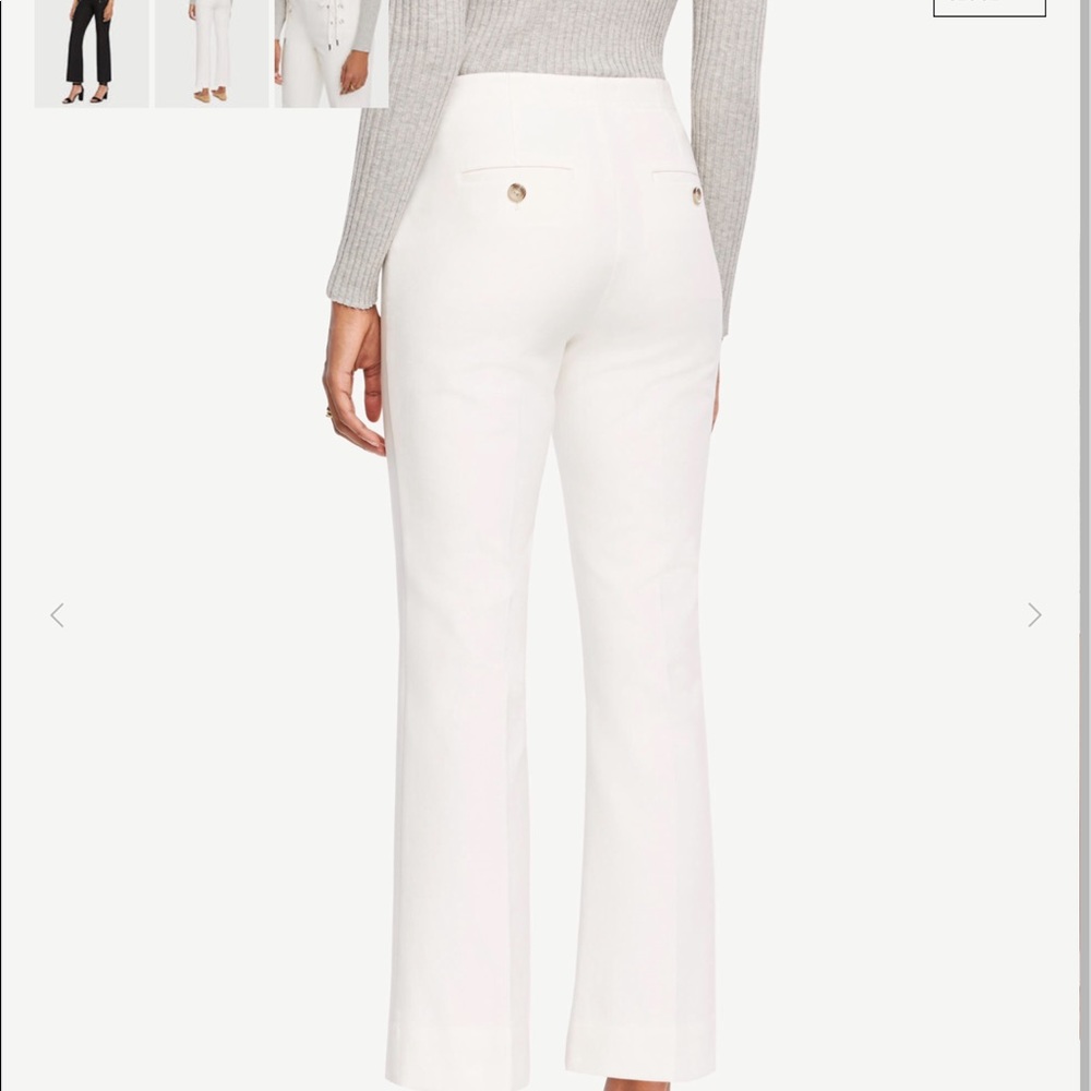 Ann Taylor lace up pants. - Picture 3 of 6