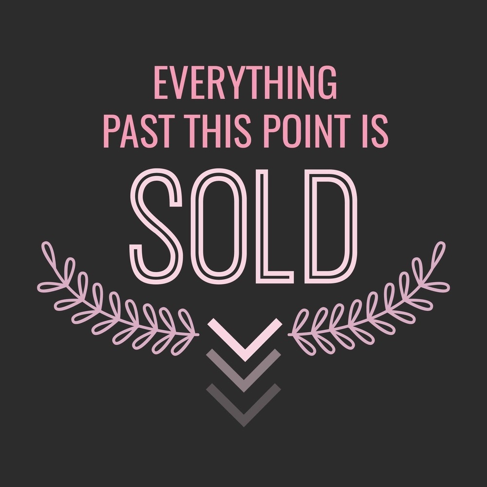✨everything past this point is sold!✨