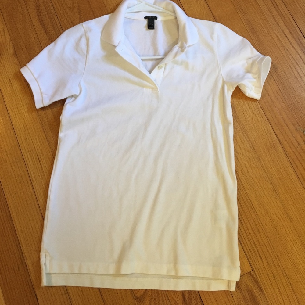 White polo worn once