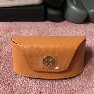 Tory Burch sunglass case with pouch