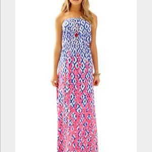 Strapless Lilly Pulitzer Marlisa Maxi Dreas