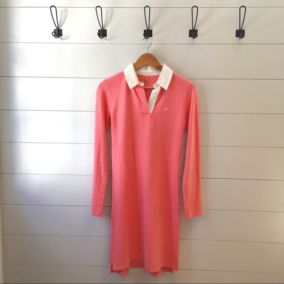 Vineyard Vines Dresses & Skirts - Vineyard Vines Long Sleeve Polo Dress