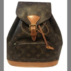 Moyen Montsouris MM Monogram Canvas Backapck