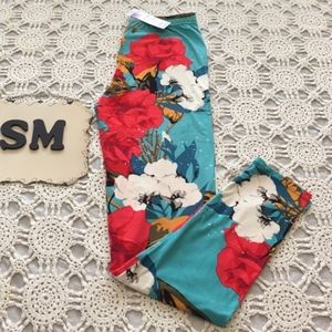 Flowered Leggings S/M