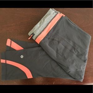 Lululemon capris size 12 WELL LOVED