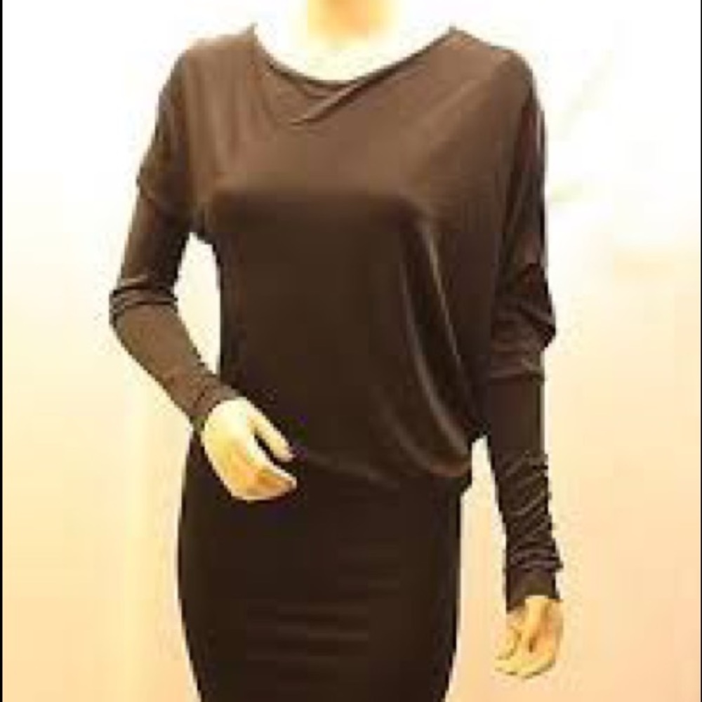 BCBG asymmetrical dress
