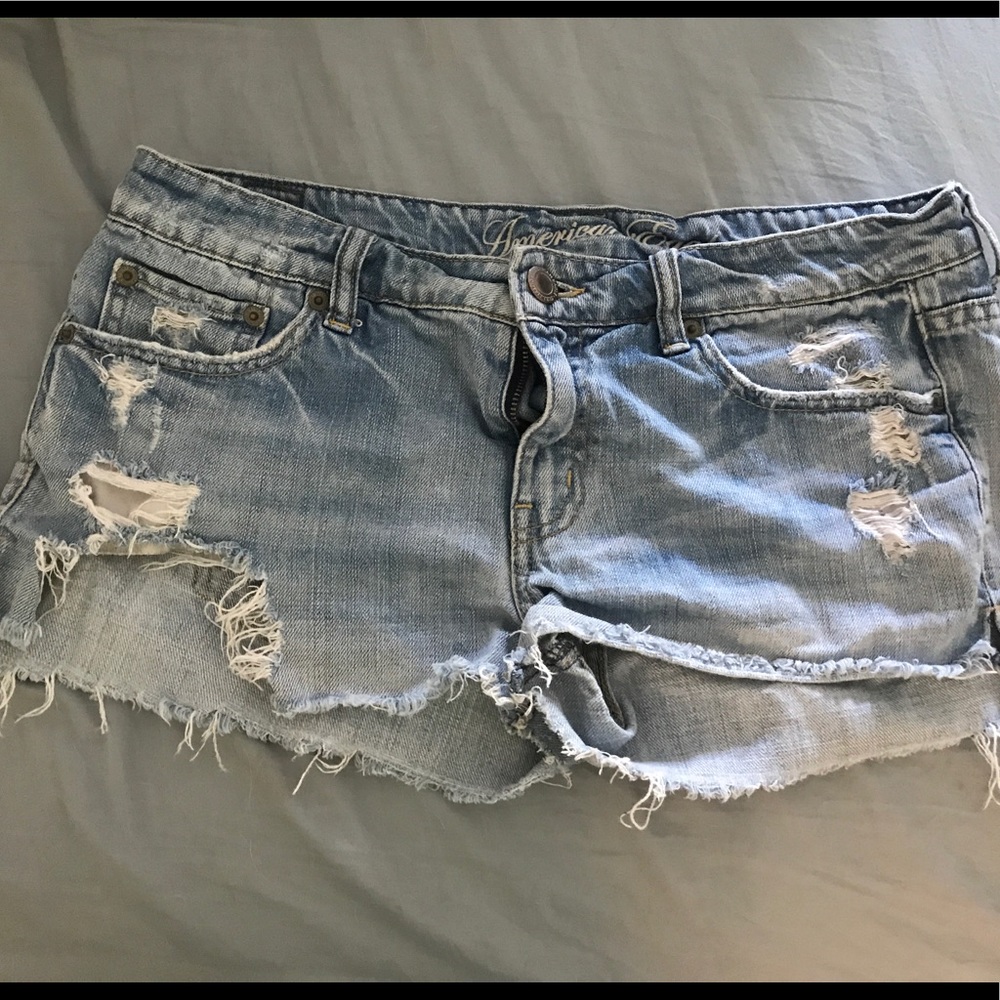 American Eagle Distressed Shorts