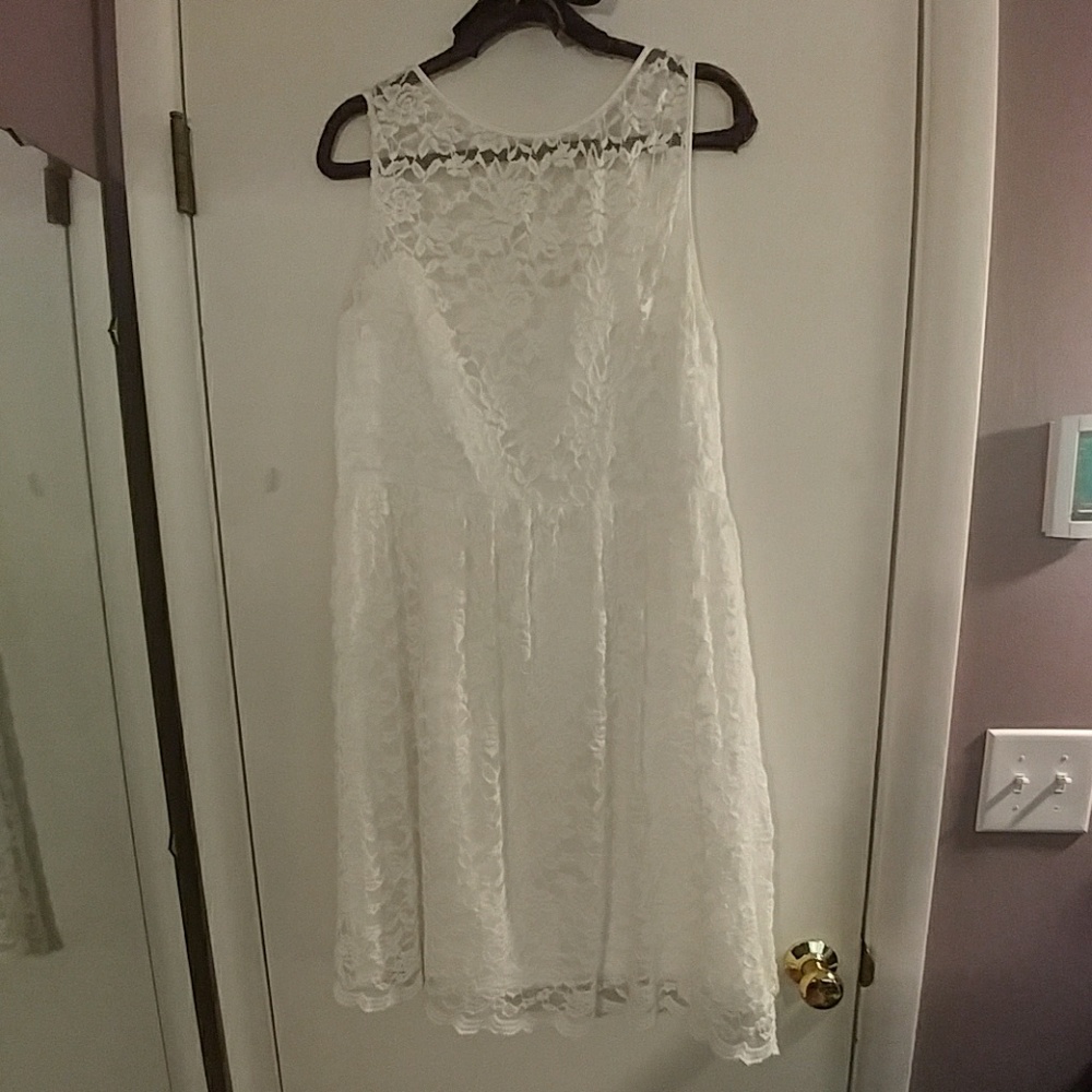 White Lace Dress