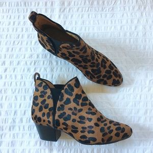 LOWEST ⬇️ Sézane "Andy" boots in light leopard