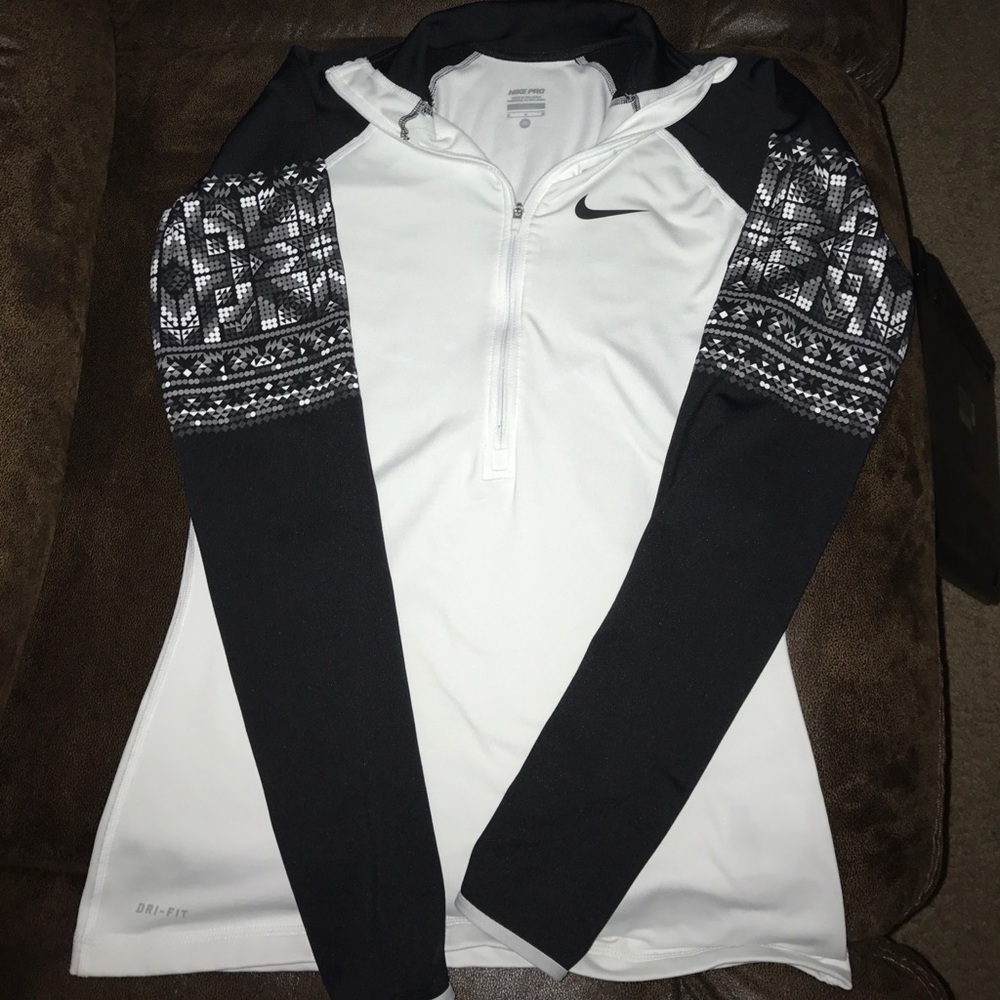 Nike half zip sweater