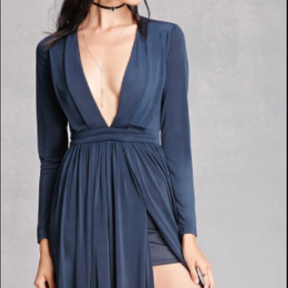 Slit Maxi Dress- Forever 21. Never Worn - Picture 2 of 6