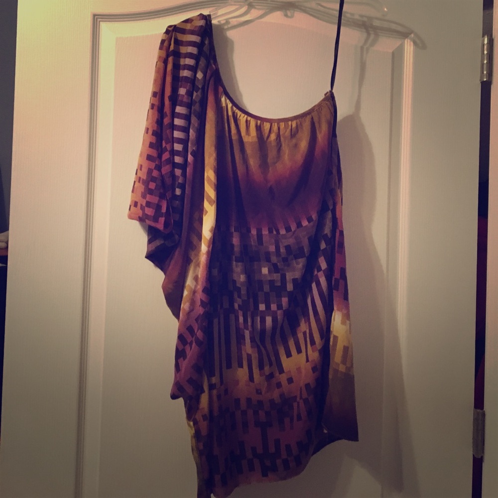 Multi color cocktail dress