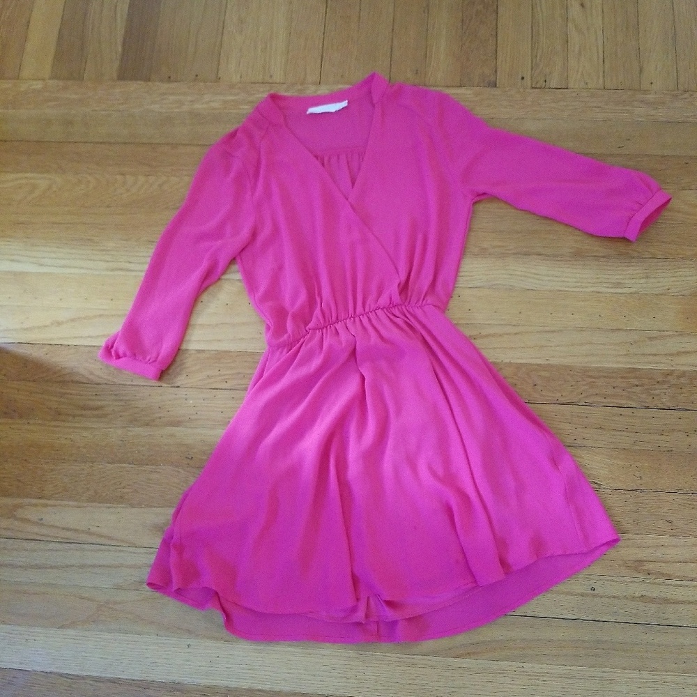 Lush Surplice dress
