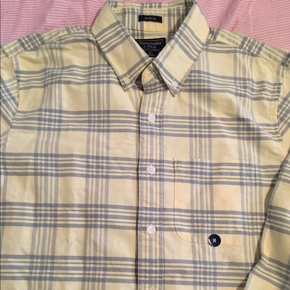 NWT Men's Abercrombie button down