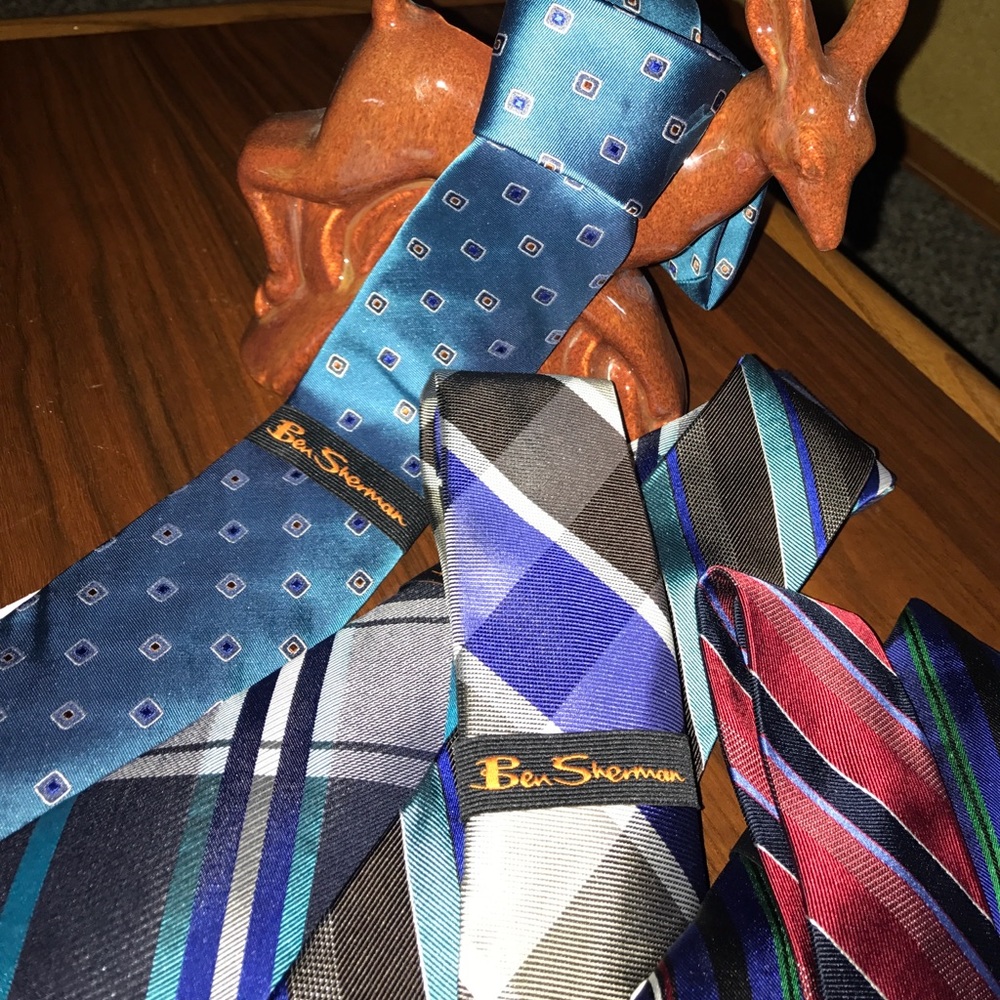 Ben Sherman Ties: price is for one tie.