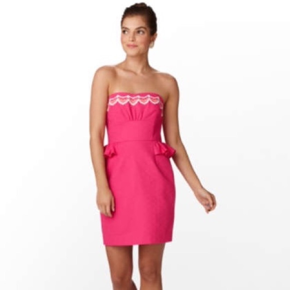 Lilly Pulitzer Maybell Dress Azalea Pink