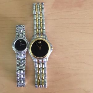 Men & Ladies Movado watch.