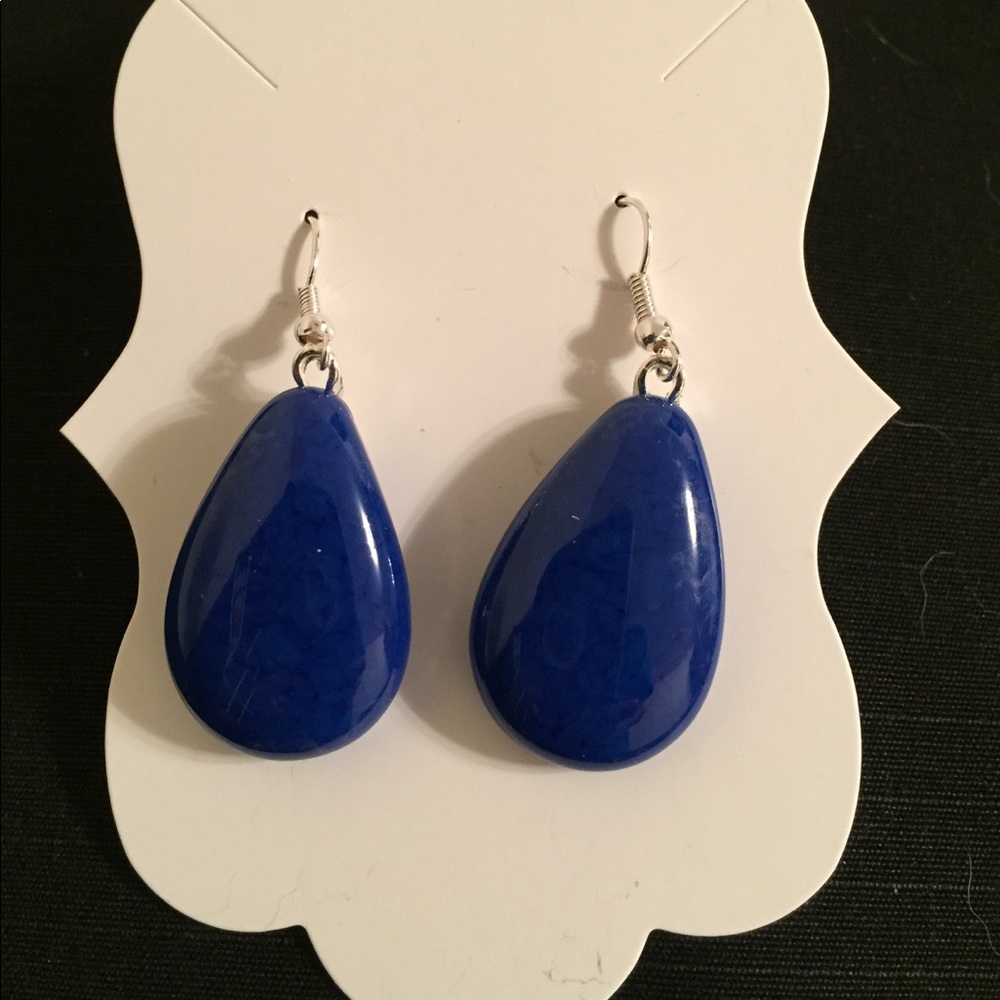 🌟SALE🌟🌟Fused glass dangle earrings