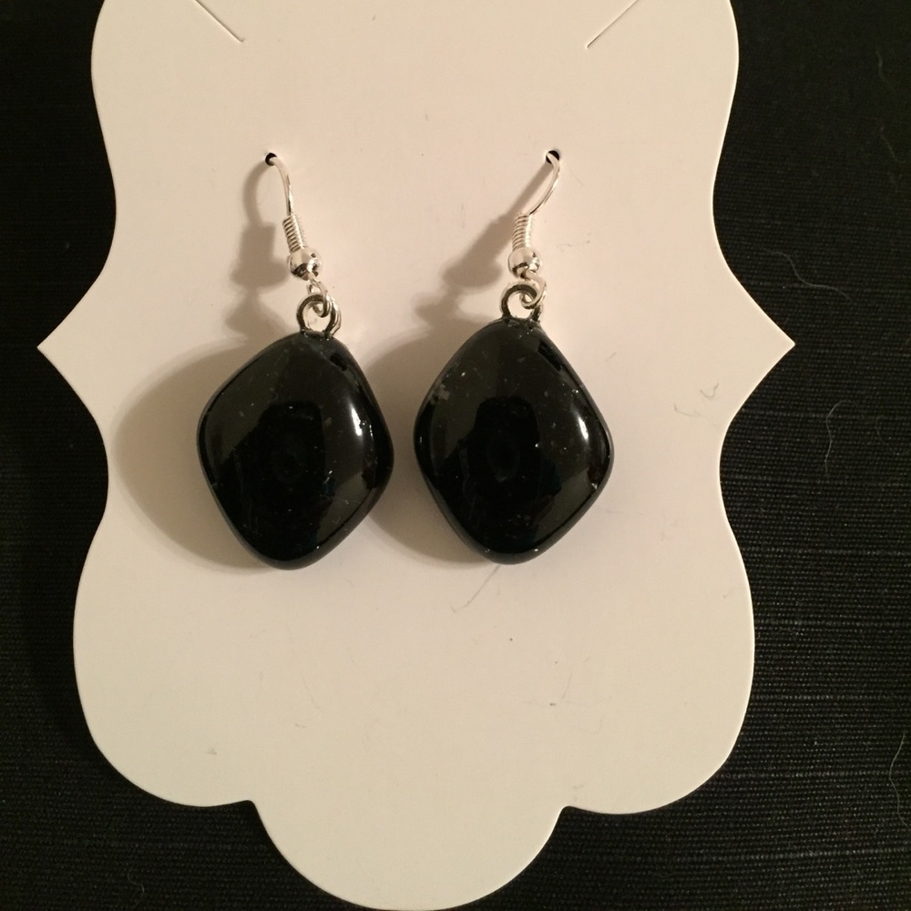 🌟🌟SALE 🌟🌟Fused glass dangle earrings