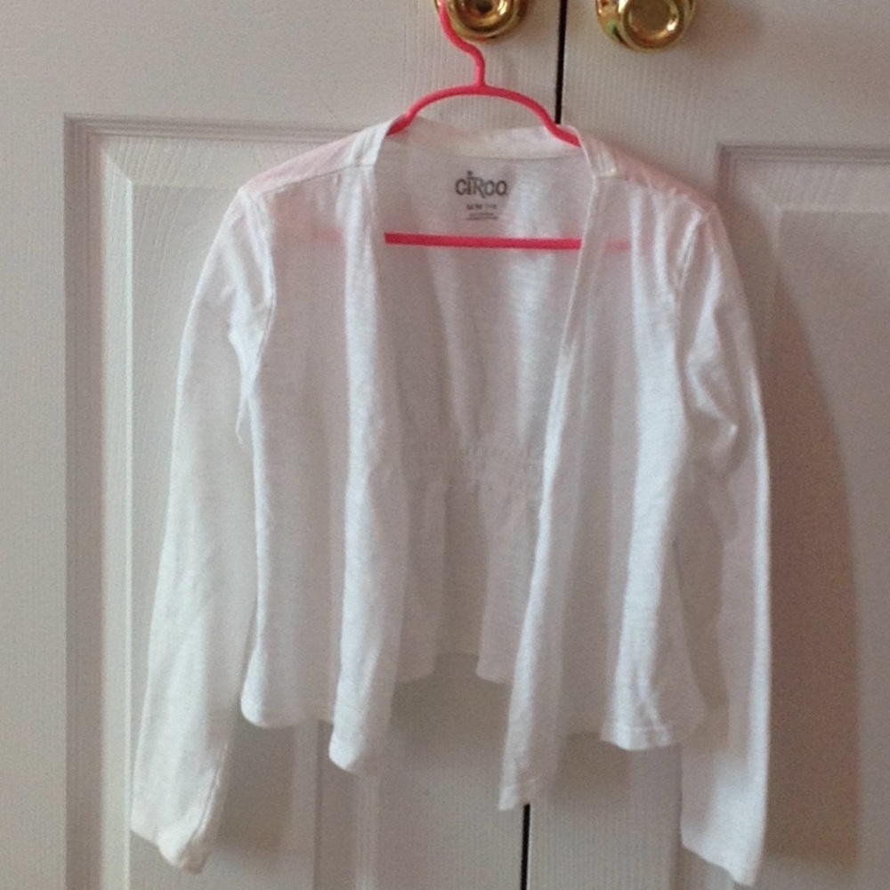 White girls cardigan. EUC!