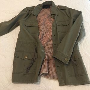 Army green jacket