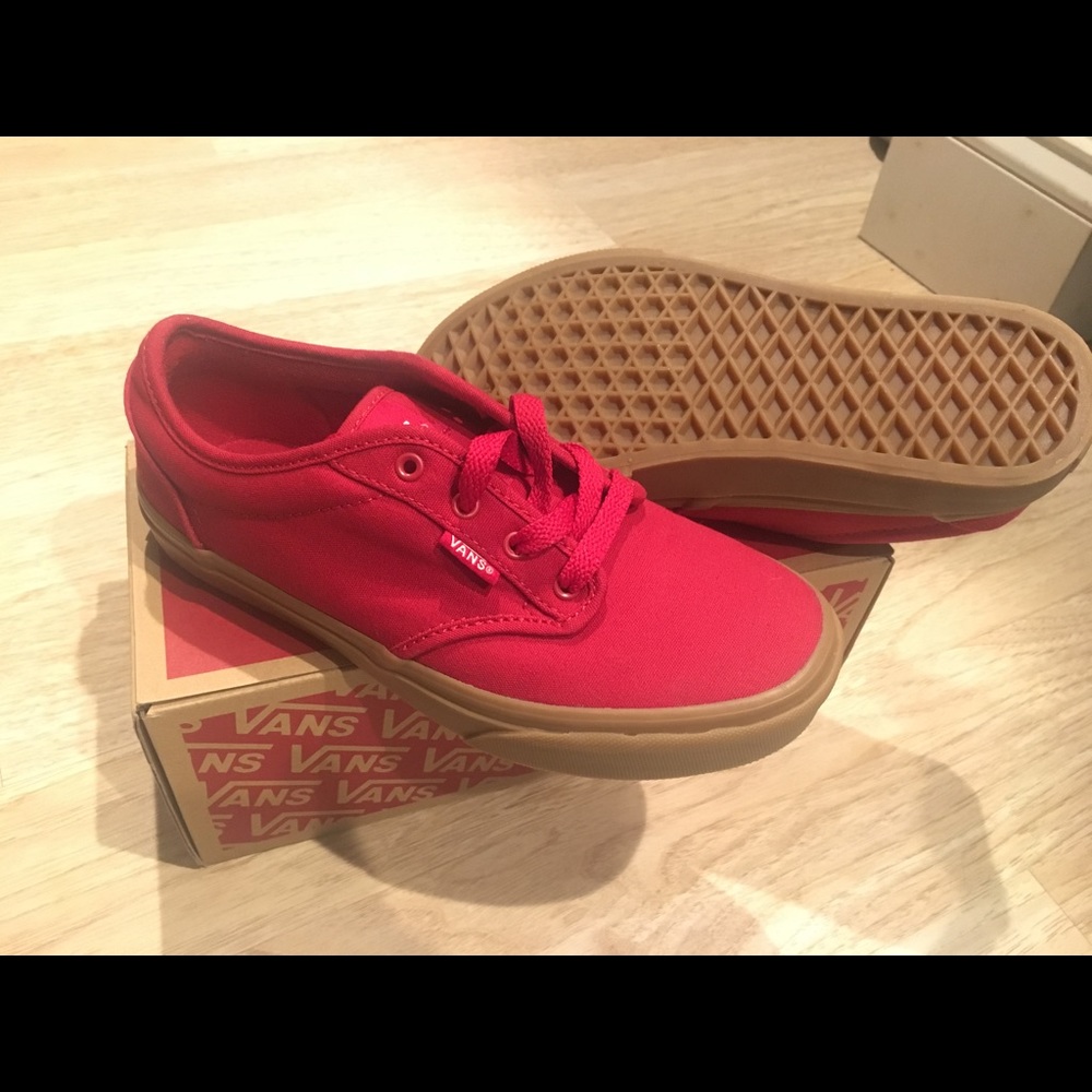 Brand New Red Vans
