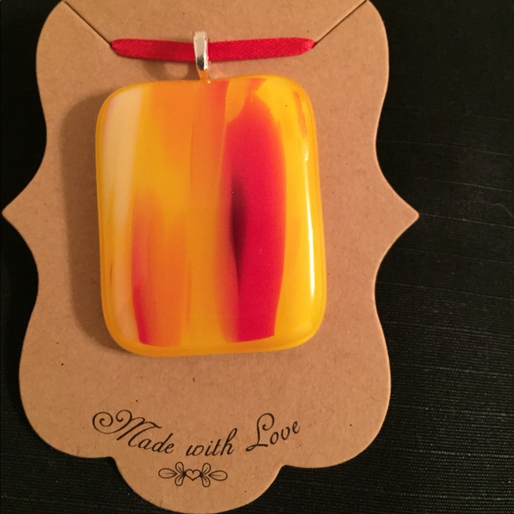 🌟🌟SALE🌟🌟Fused glass pendant