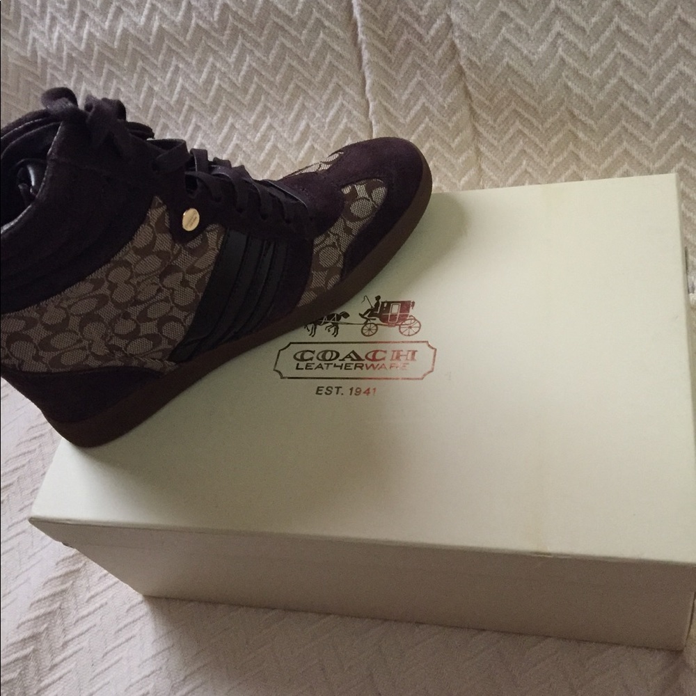 Coach Alara Wedge Sneakers