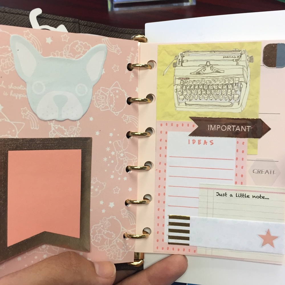 ISO Planner Agenda Pages Inserts Stickers Stickies