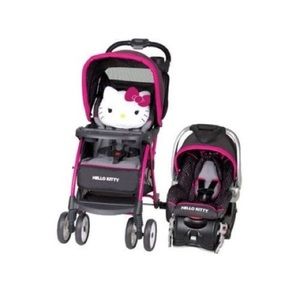 Baby Girl Hello Kitty Stroller Set