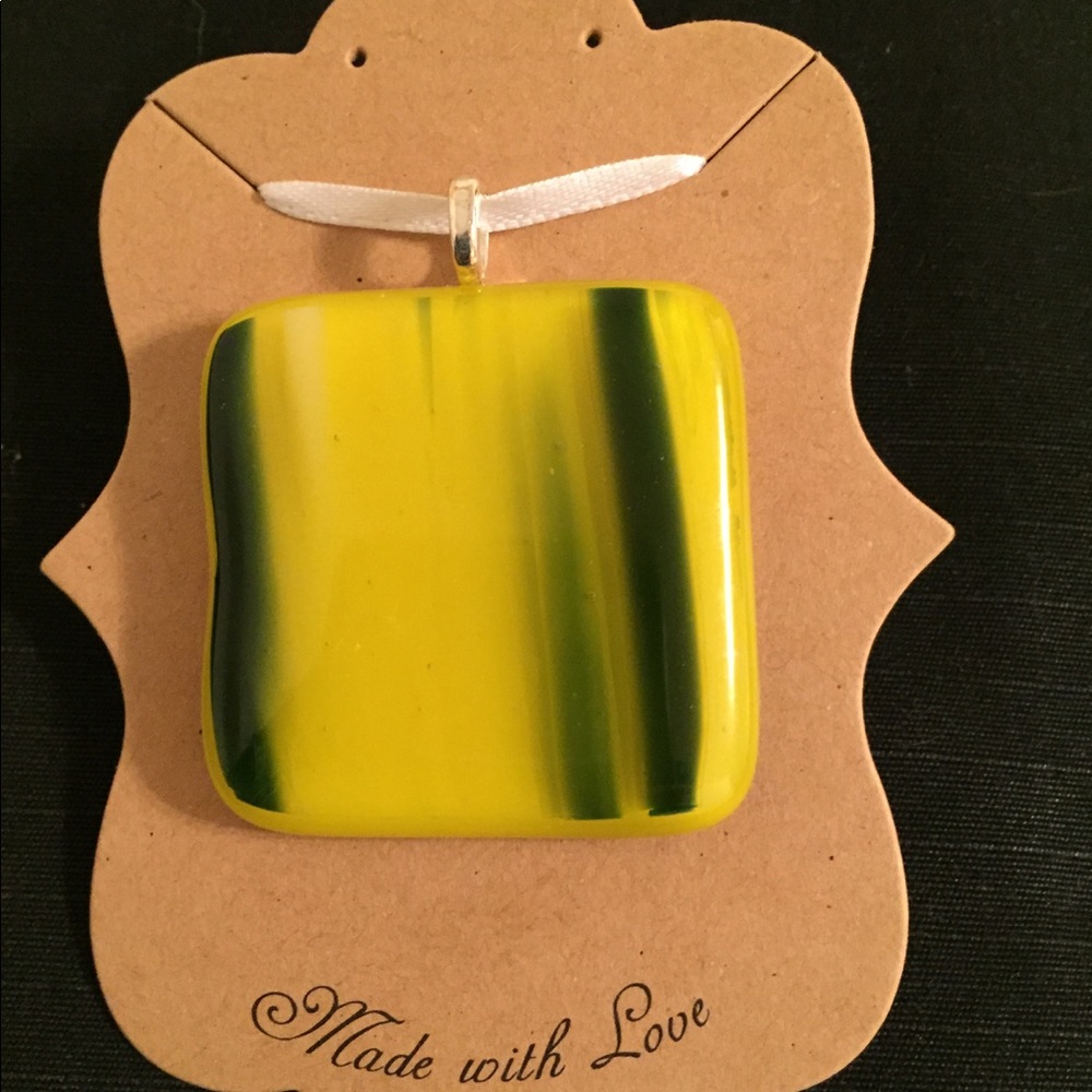 🌟SALE 🌟🌟Handmade fused glass pendant