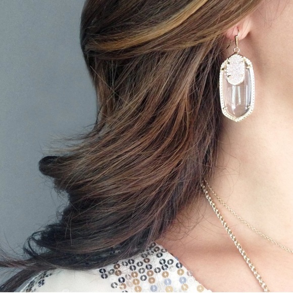 Kendra Scott Jewelry - Kendra Scott Iridescent Slate Drusy Emmy Earrings