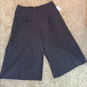 NWT Eloquii Charcoal Crop Pants