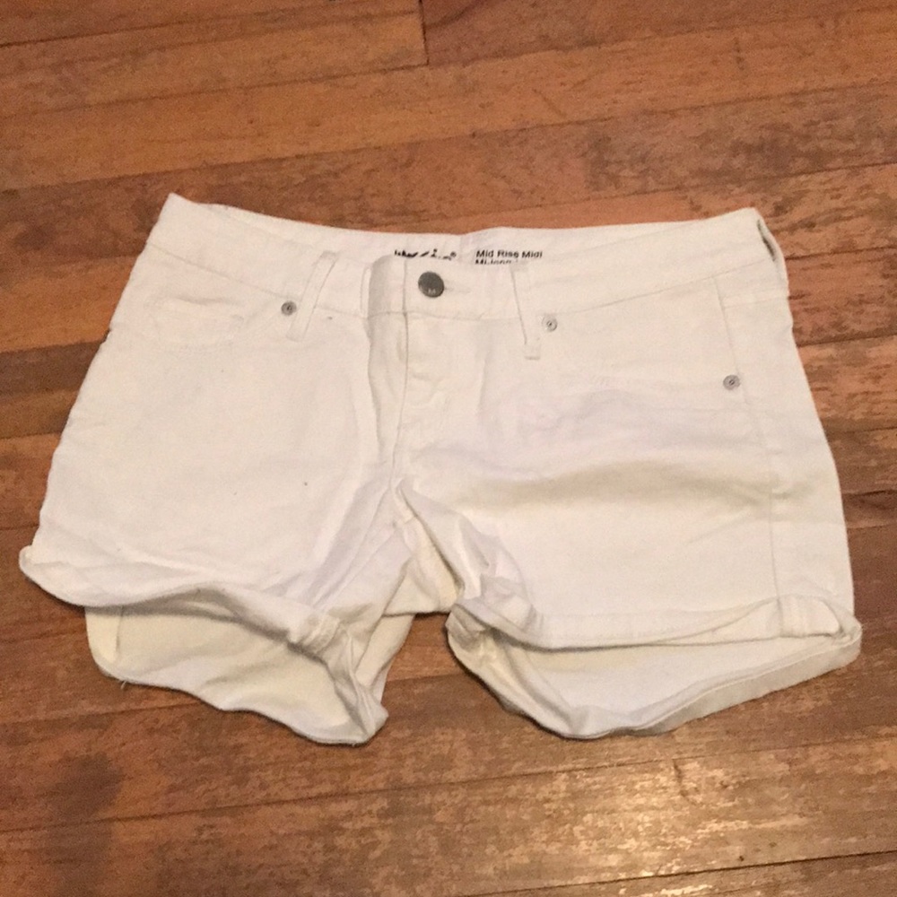 White Shorts
