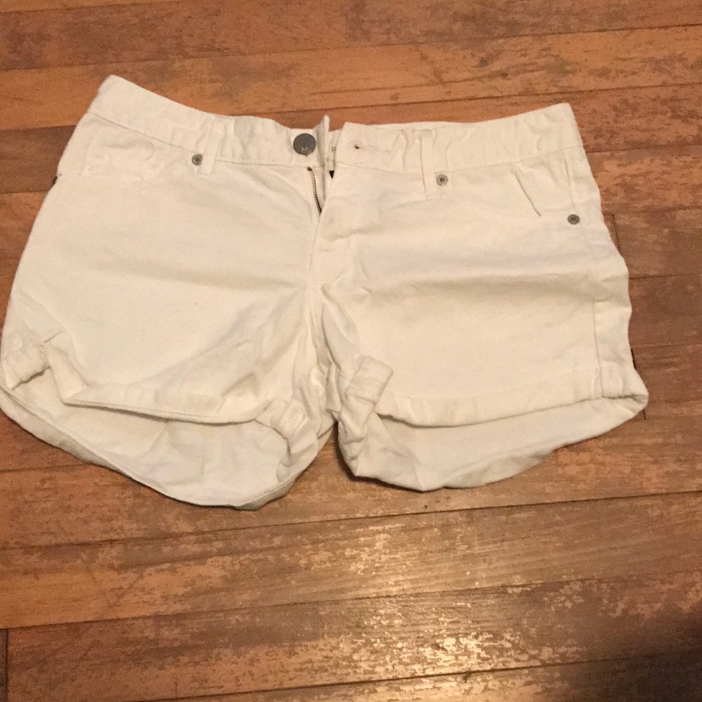 White Shorts