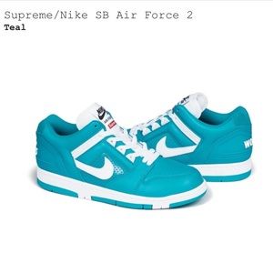 Supreme x Nike SB Air Force 2