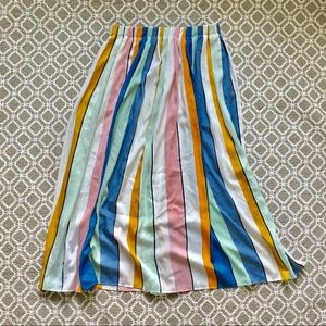 Striped Maxi Skirt LOFT