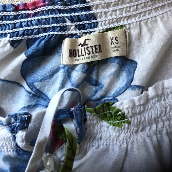 Hollister Floral Blouse , Size :XS - Picture 3 of 4