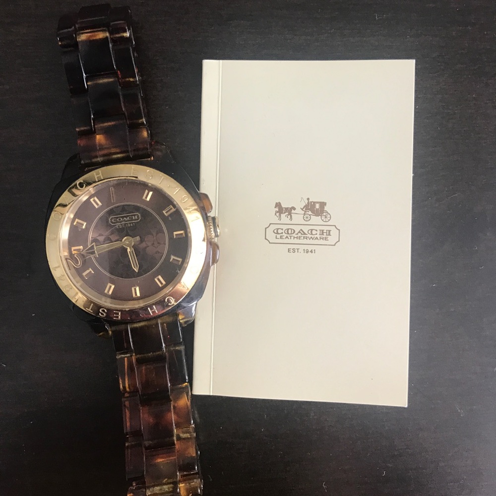 Tortoiseshell Coach watch