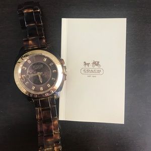 Tortoiseshell Coach watch