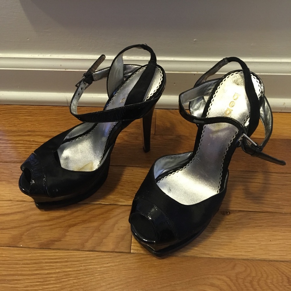 BEBE Sexy Black Stilettos
